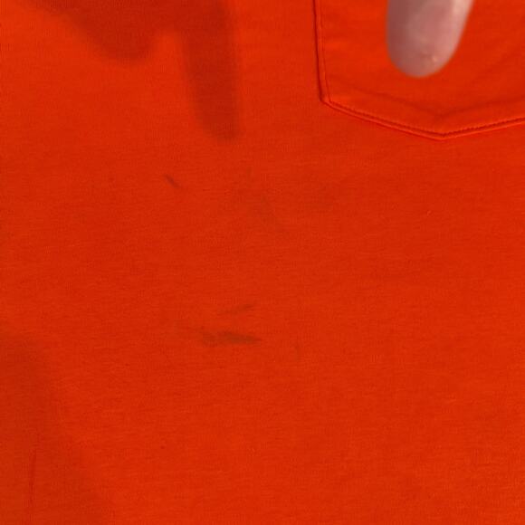 Youngville Clothing FR Henley Shirt Men's XL Safety Orange Crew Neck Flame Resis - Picture 3 of 10